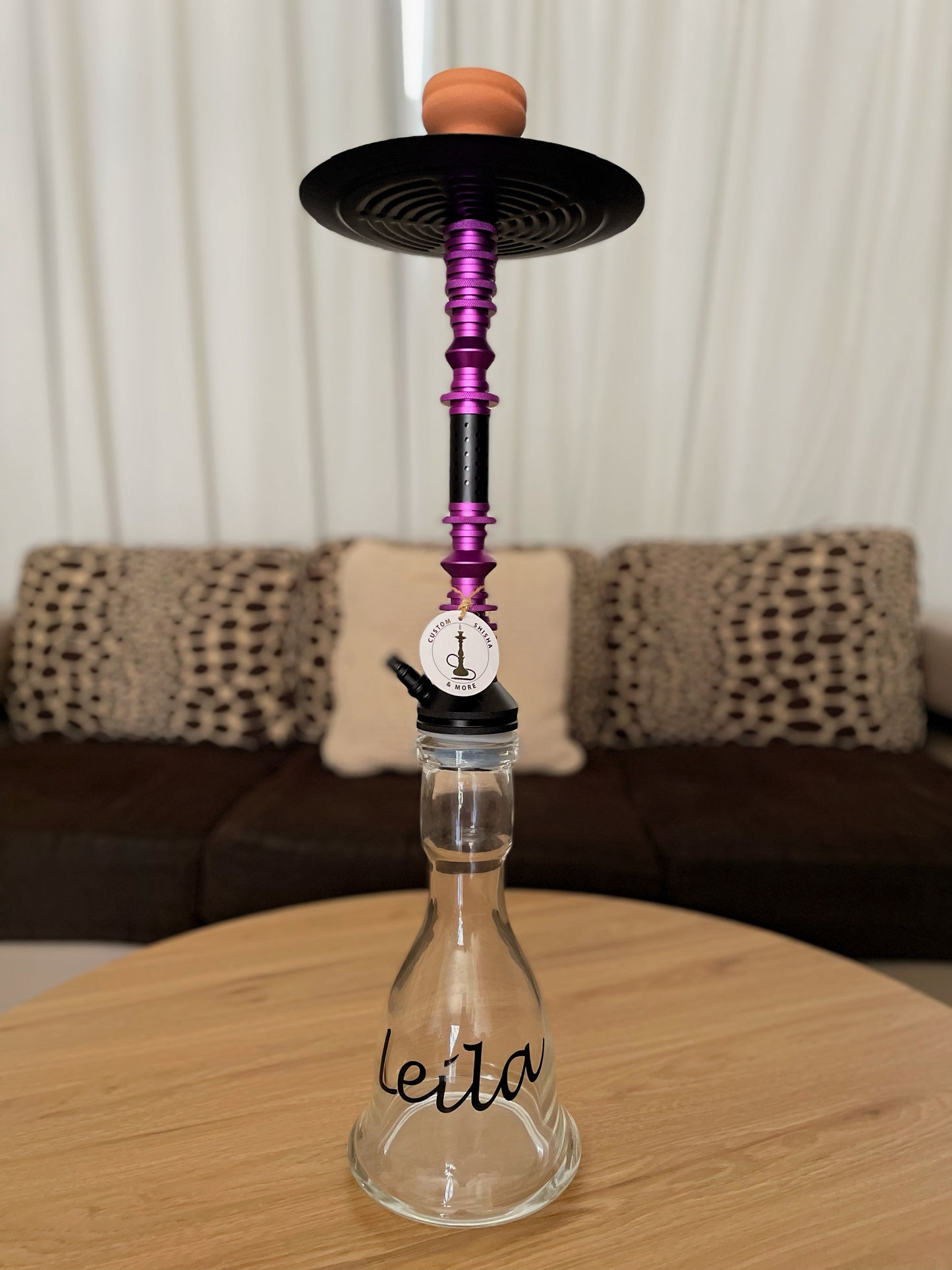 Purple Neck Shisha