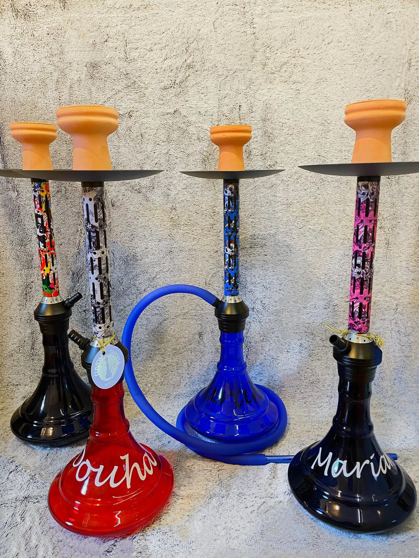 Artwork Neck Shisha