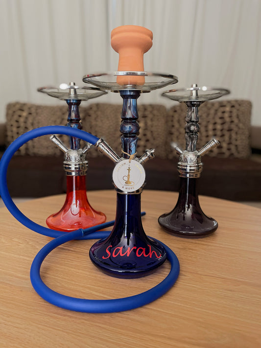 Small Marble Neck Shisha