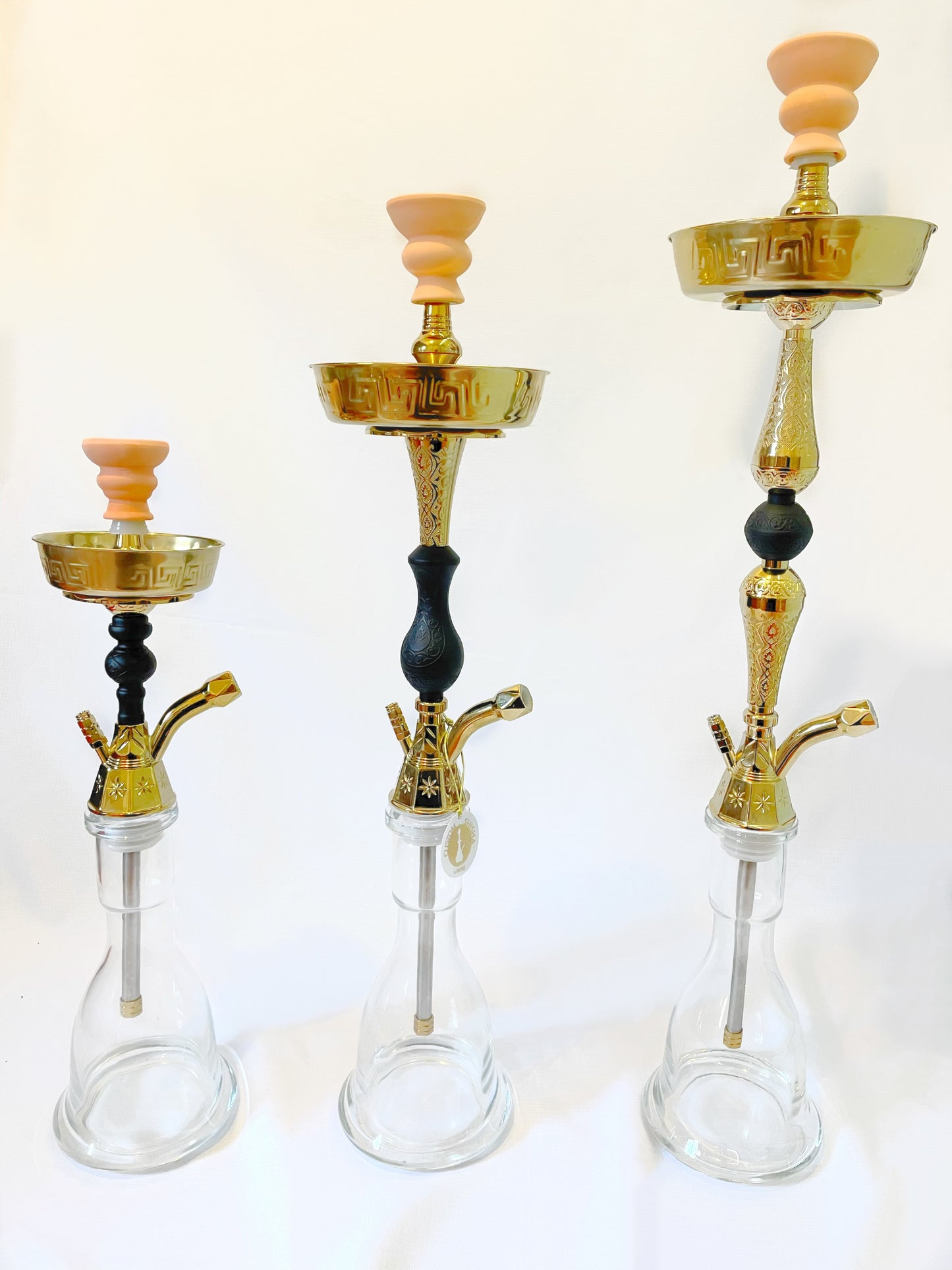 Traditional Gold & Black Shisha